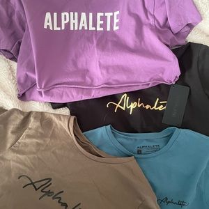 Alphalete Crop Top Bundle